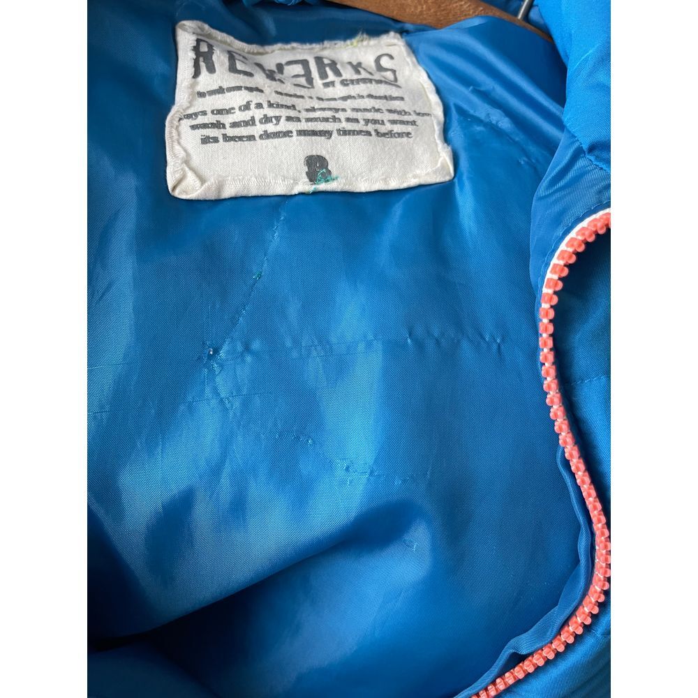 Retro‎ Youth Puffer Jacket W/Vintage Gullwing Army Patch Size 8 Skateboarding - Picture 10 of 11